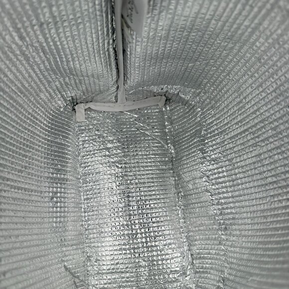 Thirty-One Thermal Tote Black & White Medallion Medley With Red "Yum!" Embroider - Picture 5 of 5